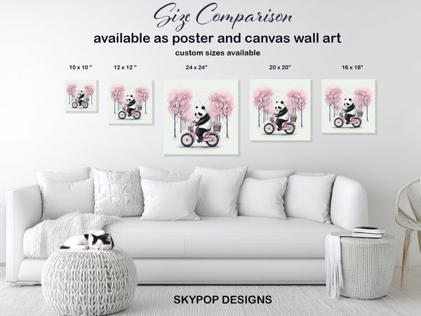 Panda Bicycle Art - View 7