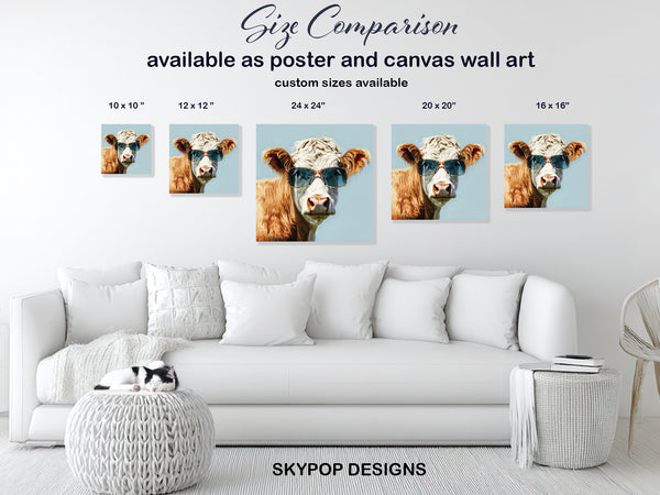 Highland Cow Art - View 7
