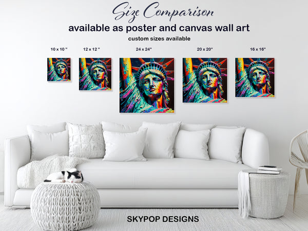 Statue of Liberty Art - View 7