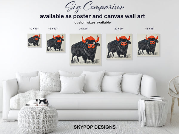 Bison Art - View 7