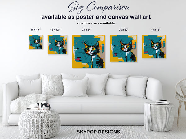 Cat Face Art - View 7