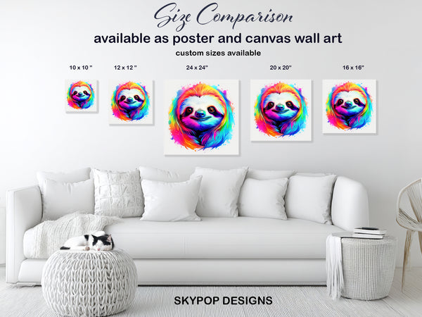 Sloth Art - View 7