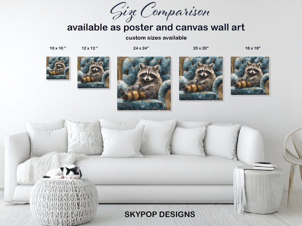 Raccoon Art - View 7