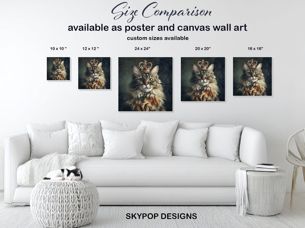Cat Crown Art - View 7