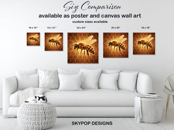 Beehive Buzz Art - View 7