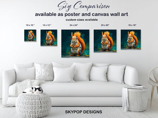 Squirrel Art - View 7