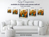 Vibrant Marigold Bouquet Art - View 7