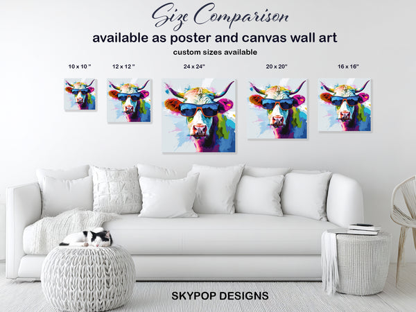 Highland Cow Art - View 7