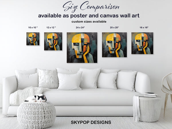Geometric Face Art - View 7
