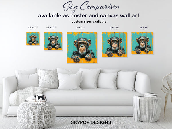 Chimpanzee Art - View 7