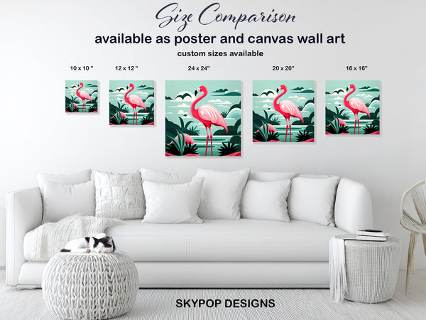 Flamingo Art - View 7