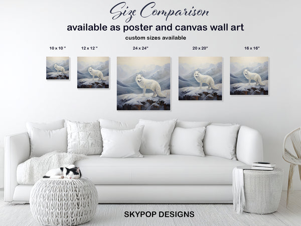 Arctic Fox Art - View 7