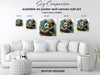 Panda Reading Book Art - View 7