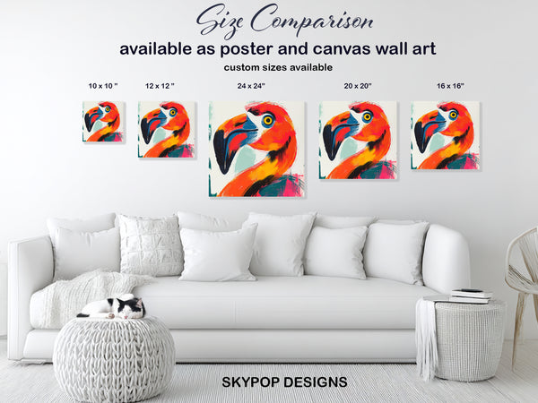 Flamingo Art - View 7