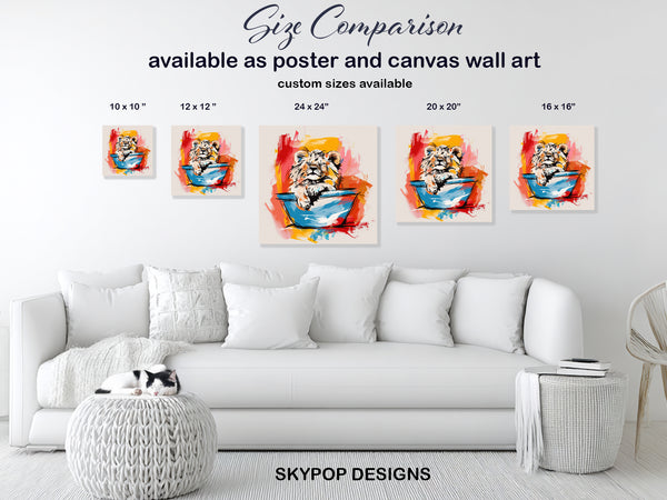 Lion Cub Art - View 7