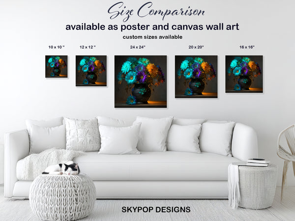 Chrysanthemums Art - View 7
