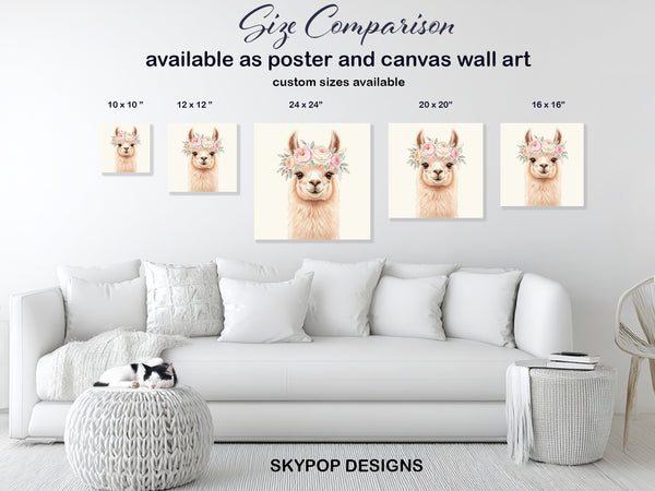 Llama Art - View 7