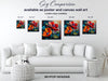 Vibrant Poppy Bloom Art - View 7