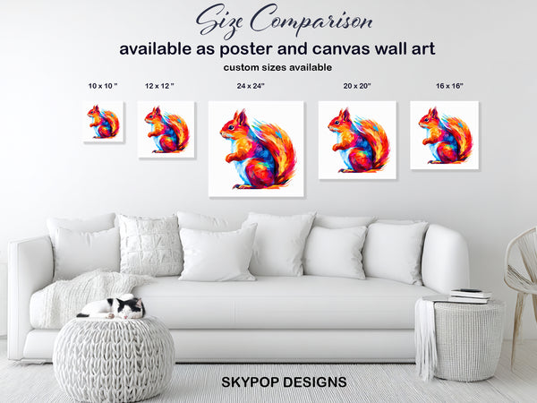 Squirrel Art - View 7