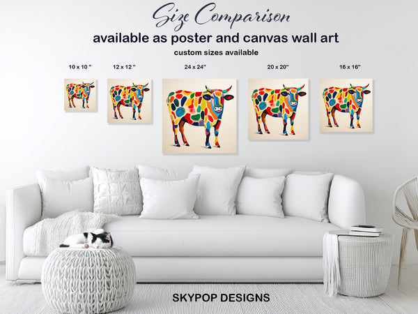 Cow Art - View 7