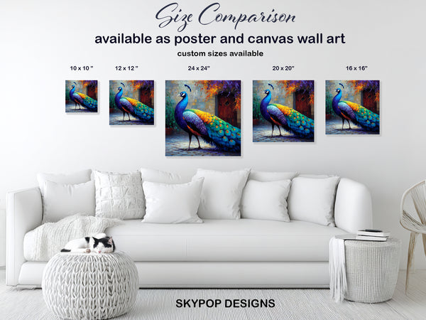 Peacock Art - View 7