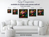 Vibrant Peony Bouquet Art - View 7