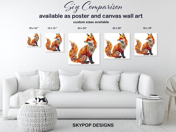Fox Art - View 7