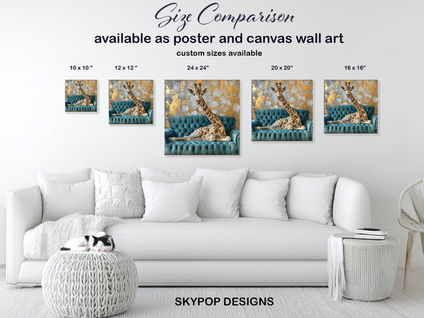 Giraffe Art - View 7