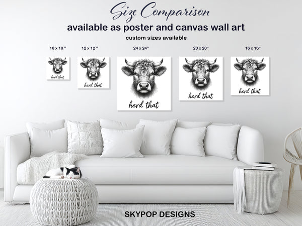 Highland Cow Art - View 7
