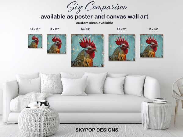 Rooster Art - View 7
