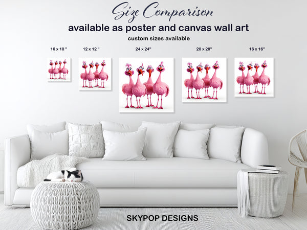 Flamingo Art - View 7