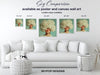 White Peony Bloom Portrait Art - View 7