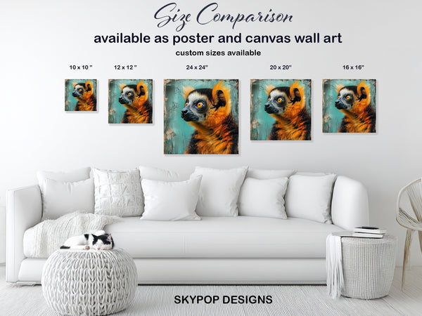 Lemur Art - View 7