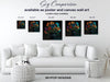 Neon Bloom Vase Art - View 7