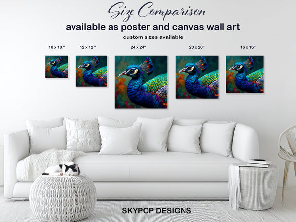 Peacock Art - View 7