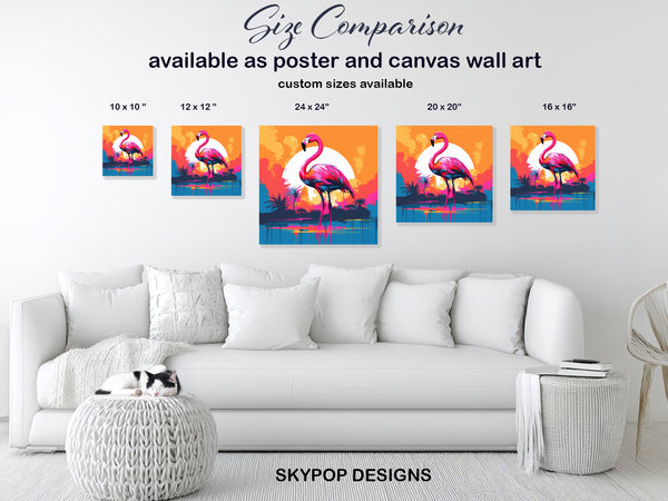 Flamingo Art - View 7