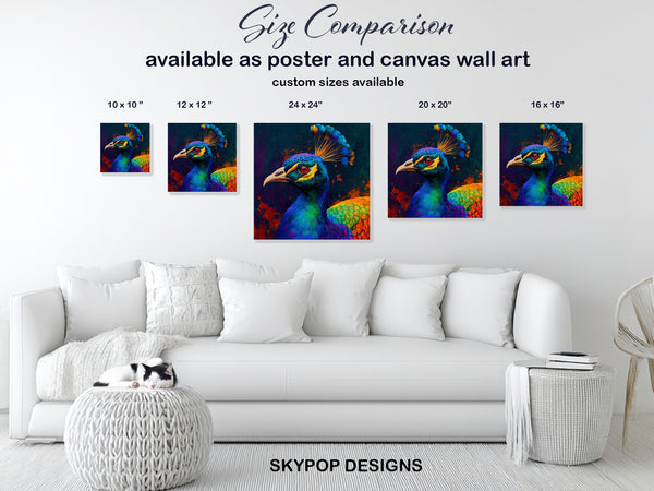 Peacock Art - View 7