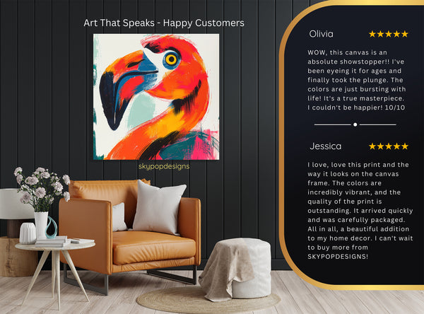 Flamingo Art - View 8