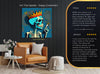 King Skeleton Smoking Art - View 8