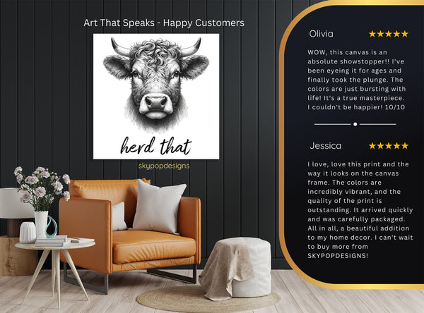 Highland Cow Art - View 8