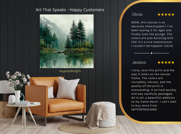 Forest Lake Bird Art - View 8