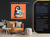 Penguin Reading Book Art - View 8