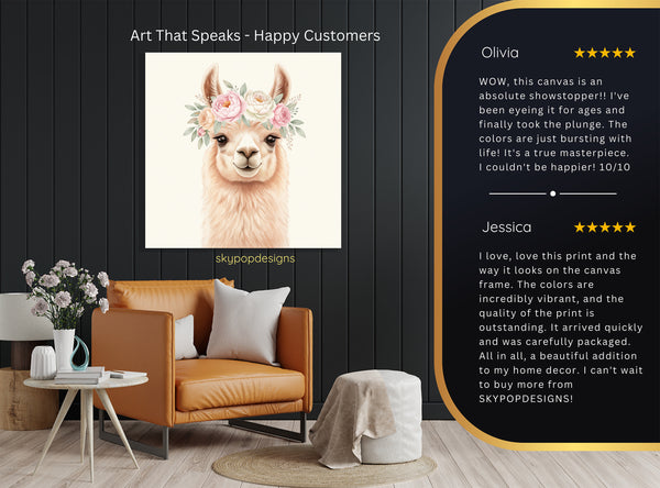 Llama Art - View 8