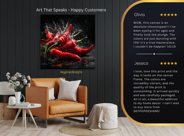 Chili Pepper Art - View 8