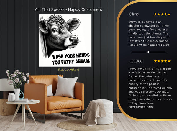 Cow Art - View 8