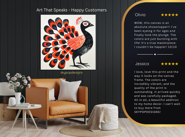 Peacock Art - View 8