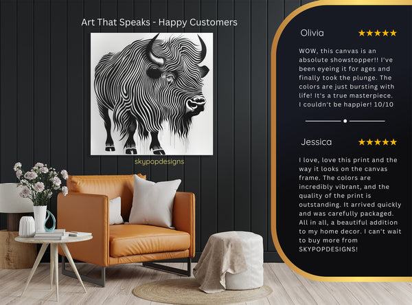 Bison Art - View 8