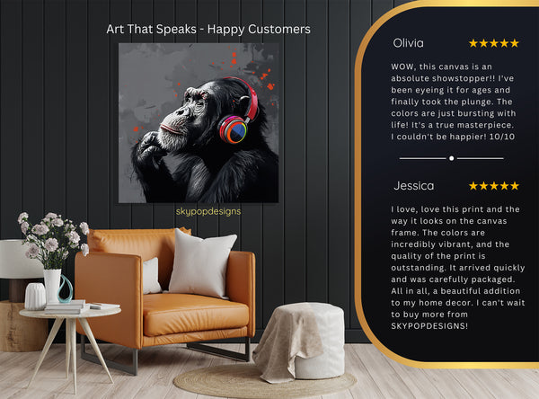 Chimpanzee Art - View 8