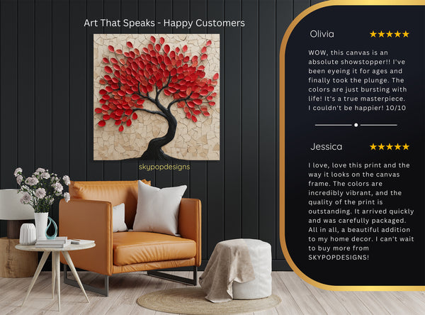Red Tree Art - View 8