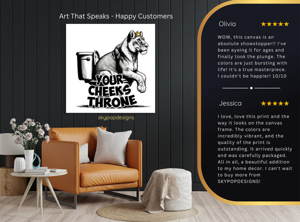 Lion King of Throne Art - View 8